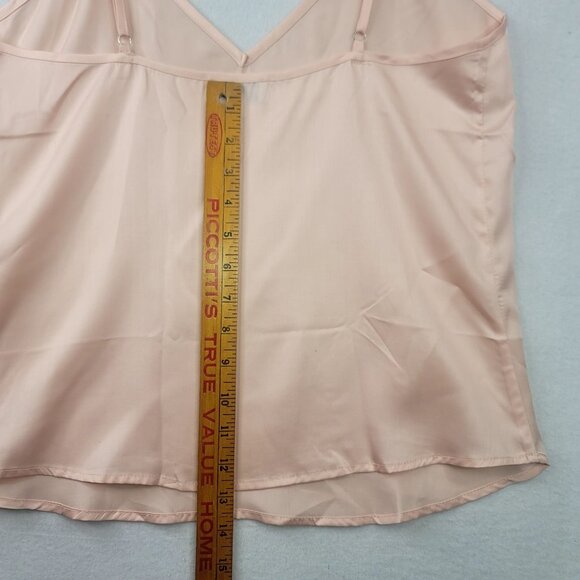 Ettitude Bamboo Cloud Pink Sateen Cami Adjust Strap Matching Storage Pouch Small - Picture 11 of 11